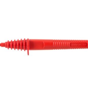 Sonda ostrzowa z gniazdem bananowym czerwona WASONREOGB1 - obrazek 1