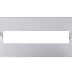 Osłona metalowa z wycięciem dla aparatury modułowej 400x150mm BPZ-FP-400/150-45 286678 - obrazek 1