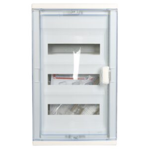 Rozdzielnica modułowa 3x12 podtynkowa IP40 RWN (drzwi transparentne) 602423 - obrazek 1
