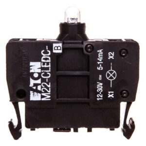 Oprawka z LED niebieski 12-30V AC/DC M22-CLEDC-B 218062 - obrazek 1