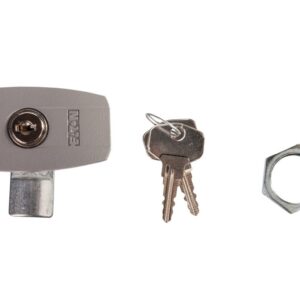 Zamek cylindryczny (2 klucze w komplecie) LC-ZSBIT-CS 133104 - obrazek 1