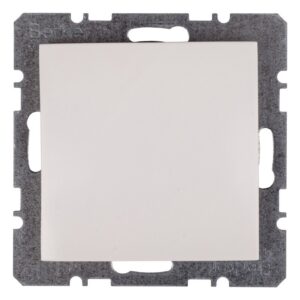 Berker/B.Kwadrat Zaślepka z elementem centralnym śnieżnobiała S.1/B.3/B.7 Glas 10098989 - obrazek 1