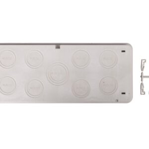 Płyta przepustowa 8xM25/32 1xM25/32/40 IP 65 do ścianek 300mm Mi FM32 HPL2000130 - obrazek 1