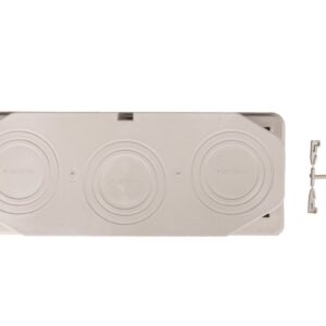 Płyta przepustowa 3xM40/50/63, 80x300mm IP65 do ścianek 300mm Mi FM63 HPL2000133 - obrazek 1