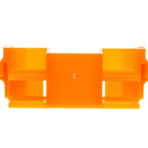 Adapter montażowy na 4 złączki MIKRO pomarańczowy 243-112 /10szt./ - obrazek 1