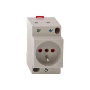 Gniazdo modułowe 2P+Z 16A 250V z przesłonami na szynę Z-SD230-BS 266876 - obrazek 1