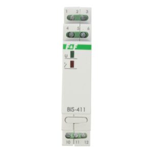 Przekaźnik impulsowy włącz-wyłącz 16A 24V AC/DC 1P BIS-411-24V - obrazek 1