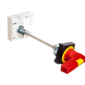 Napęd drzwiowy czerwono-żółty z blokadą NZM3-XHBR 266634 - obrazek 1