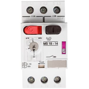 Wyłącznik silnikowy 3P 5,5kW 9-14A MS18 004600350 - obrazek 1