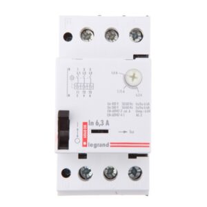 Wyłącznik silnikowy 3P 2,5kW 4-6,3A M 250 6,3 606808 - obrazek 1