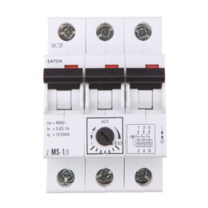 Wyłącznik silnikowy 3P 0,25kW 0,63-1A Z-MS-1,0/3 248406 - obrazek 1