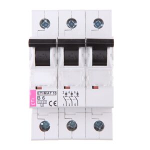 Wyłącznik nadprądowy 3P B 6A 10kA AC ETIMAT10 002125712 - obrazek 1