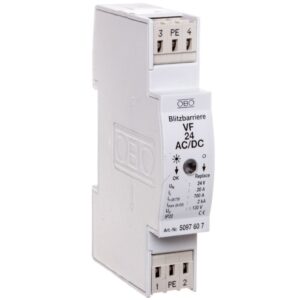 Ogranicznik przepięć dla systemów dwużyłowych 46V DC 0,7kA 1,2kV VF24-AC/DC 5097607 - obrazek 1
