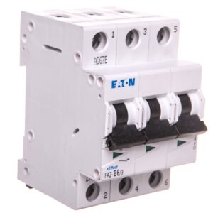 Wyłącznik nadprądowy 3P B 6A 15kA AC FAZ B6/3 278841 - obrazek 1