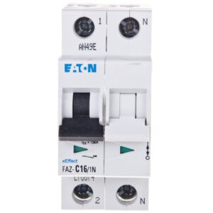 Wyłącznik nadprądowy 1+N C 16A 15kA AC FAZ C16/1N 278674 - obrazek 1