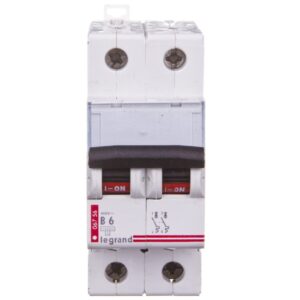 Wyłącznik nadprądowy 2P B 6A 10kA AC S312 TX3 404109 - obrazek 1