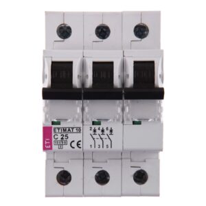 Wyłącznik nadprądowy 3P C 25A 10kA AC ETIMAT10 002135718 - obrazek 1
