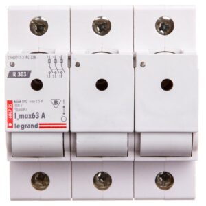 Rozłącznik bezpiecznikowy 3P 63A D02 R303 MAKS /bez wkładek/ 606725 - obrazek 1