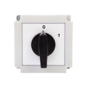 Łącznik krzywkowy 0-1 2P 25A w obudowie 4G25-91-PK R114 63-840395-031 - obrazek 1