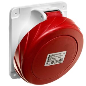Gniazdo tablicowe 5P 32A 400V czerwone IP67 PKF32F735 - obrazek 1