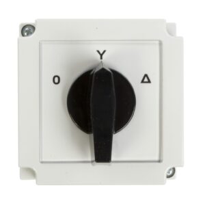 Łącznik krzywkowy gwiazda-trójkąt 3P 25A w obudowie 4G25-12-PK R114 63-840591-031 - obrazek 1