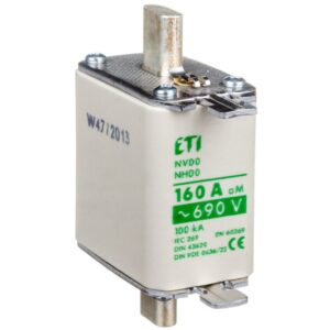 Wkładka bezpiecznikowa NH00 160A aM 690V 004111736 - obrazek 1