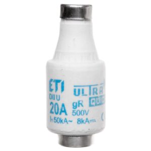 Wkładka bezpiecznikowa 20A DII gR 500V DIIUQ20A E27 004322006 - obrazek 1