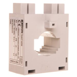 Przekładnik prądowy 250/5A, klasa 1, na przewód fi 23mm, na szynę 30x10mm, 25x12,5mm, 20x15mm DM2T0250 - obrazek 1