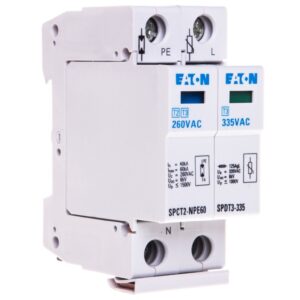 Ogranicznik przepięć Typ T3 2P 2,5kA 1kV SPDT3-335-1+NPE 170487 - obrazek 1