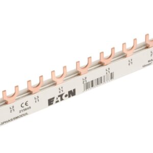 Szyna łączeniowa 3P 63A 10mm2 widełkowa (9 mod.) EVG-3PHAS/9MODUL 215645 - obrazek 1
