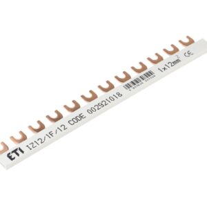 Szyna łączeniowa widełkowa 1P 80A 12mm2 (12 mod.) IZ12/1F/12 002921018 - obrazek 1