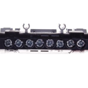 Listwa przyłączeniowa 8-otworów czarna IP2xC-8 004852 - obrazek 1