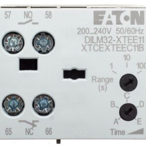 Elektroniczny moduł czasowy opoźnione załączanie 0,05-100s 1Z 1R DILM32-XTEE11(RAC240) 101442 - obrazek 1