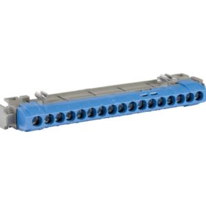 Listwa przyłączeniowa 17-otworów niebieska IP2xN17 004845 - obrazek 1