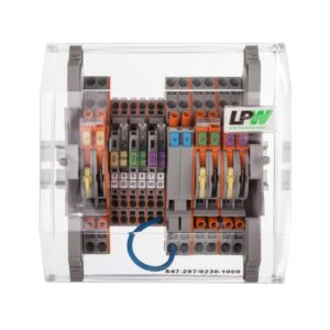 Listwa pomiarowa LPW 14-torowa 230V AC równoległa 847-297/230-1000 - obrazek 1