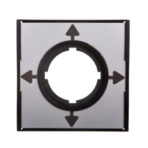 Tabliczka opisowa aluminium kwadratowa STRZAŁKI GÓRA/DÓŁ - LEWO/PRAWO M22-XCK1 279434 - obrazek 1