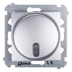 Simon 54 Dzwonek elektroniczny 70dB IP20 srebrny mat DDS1.01/43 - obrazek 1