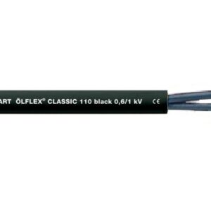 Przewód sterowniczy OLFLEX CLASSIC 110 Black 0,6/1kV 2x1 1120266 /bębnowy/ - obrazek 1