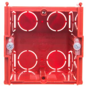 Puszka 60mm p/t 71mm 71x 60mm czerwony Batibox 080161 - obrazek 1