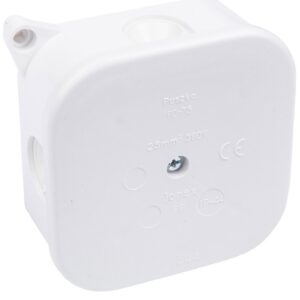 Puszka n/t hermetyczna pusta 85x85x40mm IP42 bez wkładu biała PO 75p 83011006 - obrazek 1