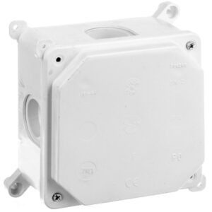 Puszka natynkowa 103x103x60mm IP44 biała PK-2P 83023006 - obrazek 1