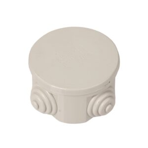 Puszka n/t 65mm 35mm tworzywo IP44 szary 44 CE GW44001 - obrazek 1