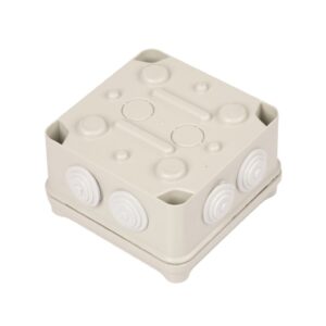Puszka natynkowa LIGHT 108x108x64 7xM25 IP66/67 szara EV-111 - obrazek 1