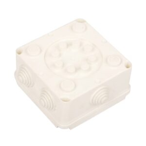 Puszka hermetyczna n/t PK-2 118x118x60mm z zaciskiem 5x4mm2 IP55 biała 0221-00 - obrazek 1