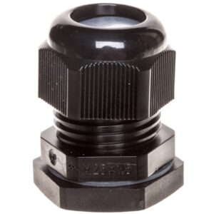 Dławnica skrecana M 25 IP 67 960oC czarna RAL 9005 ASS 25 36000196 - obrazek 1