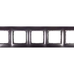 Simon 54 Premium Ramka pięciokrotna antracyt /do karton-gips/ DRK5/48 - obrazek 1