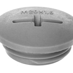 Zaślepka poliamidowa M20 IP54 SKINDICHT BLK-GL-M 20x1,5 ciemnoszara 52006121 /100szt./ - obrazek 1
