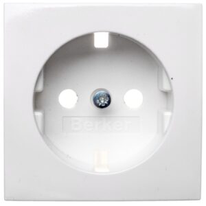 Berker/B.Kwadrat Gniazdo Schuko 16A IP20 białe 47438989 - obrazek 1