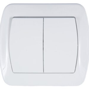 Simon Akord Łącznik schodowy podwójny biały AW6/2/11 - obrazek 1