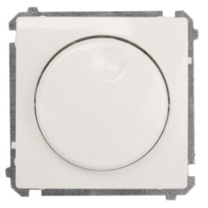 Simon Basic Ściemniacz obrotowy 20-500VA biały BMS9T.01/11 - obrazek 1